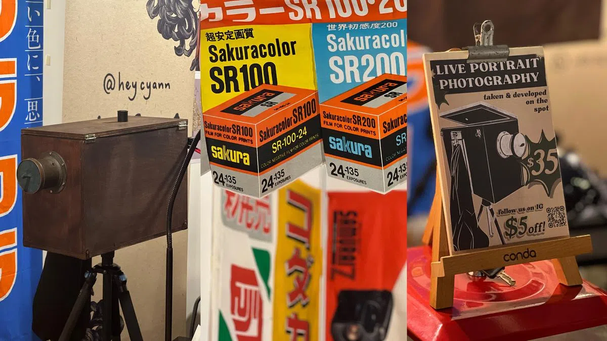 HANDS ON FILM摊位。