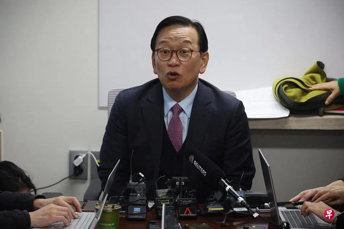 尹锡悦律师：尹锡悦愿亲自陈述立场| 联合早报