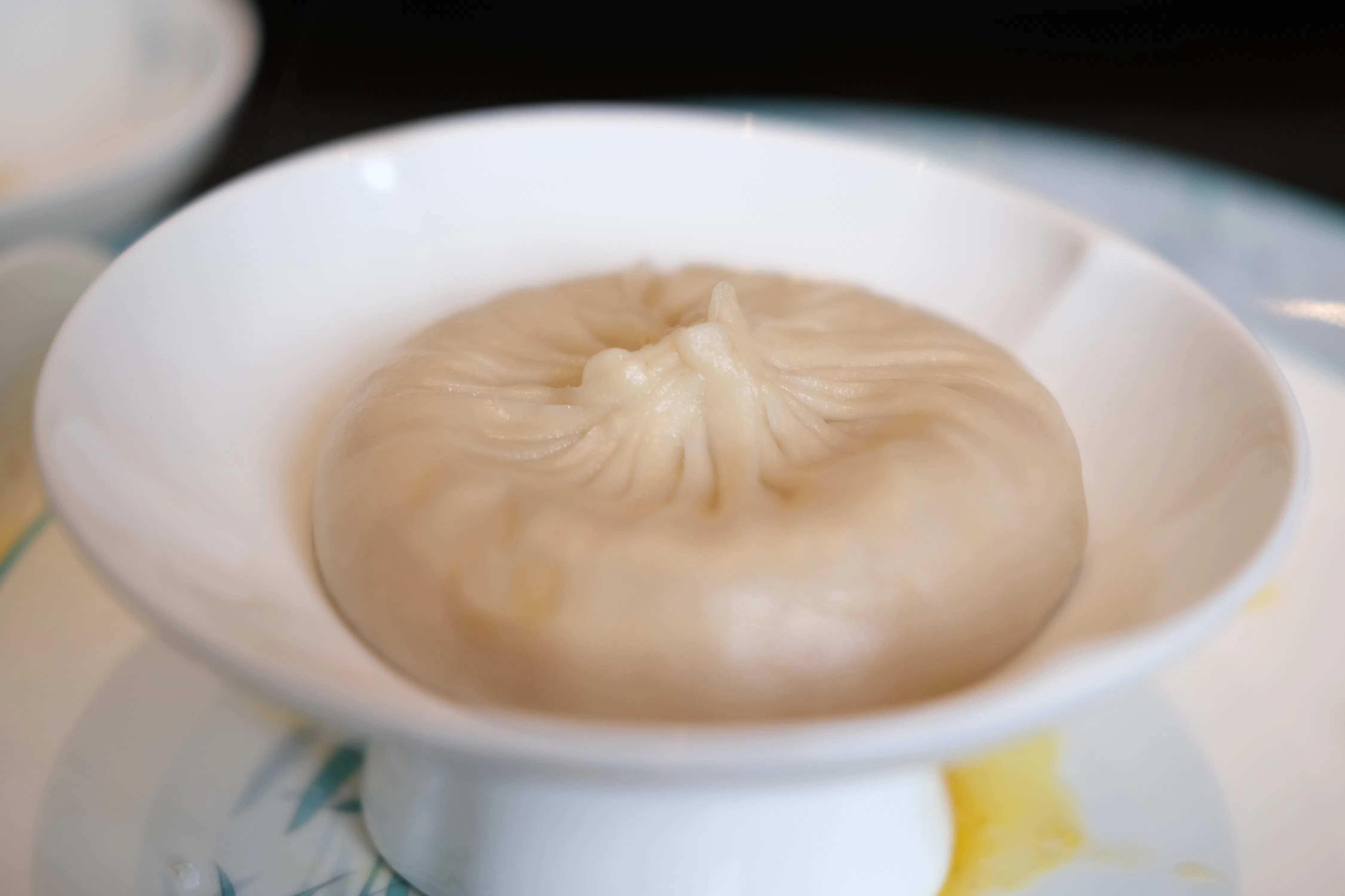 皮薄汁多的大汤包。（毕强摄）