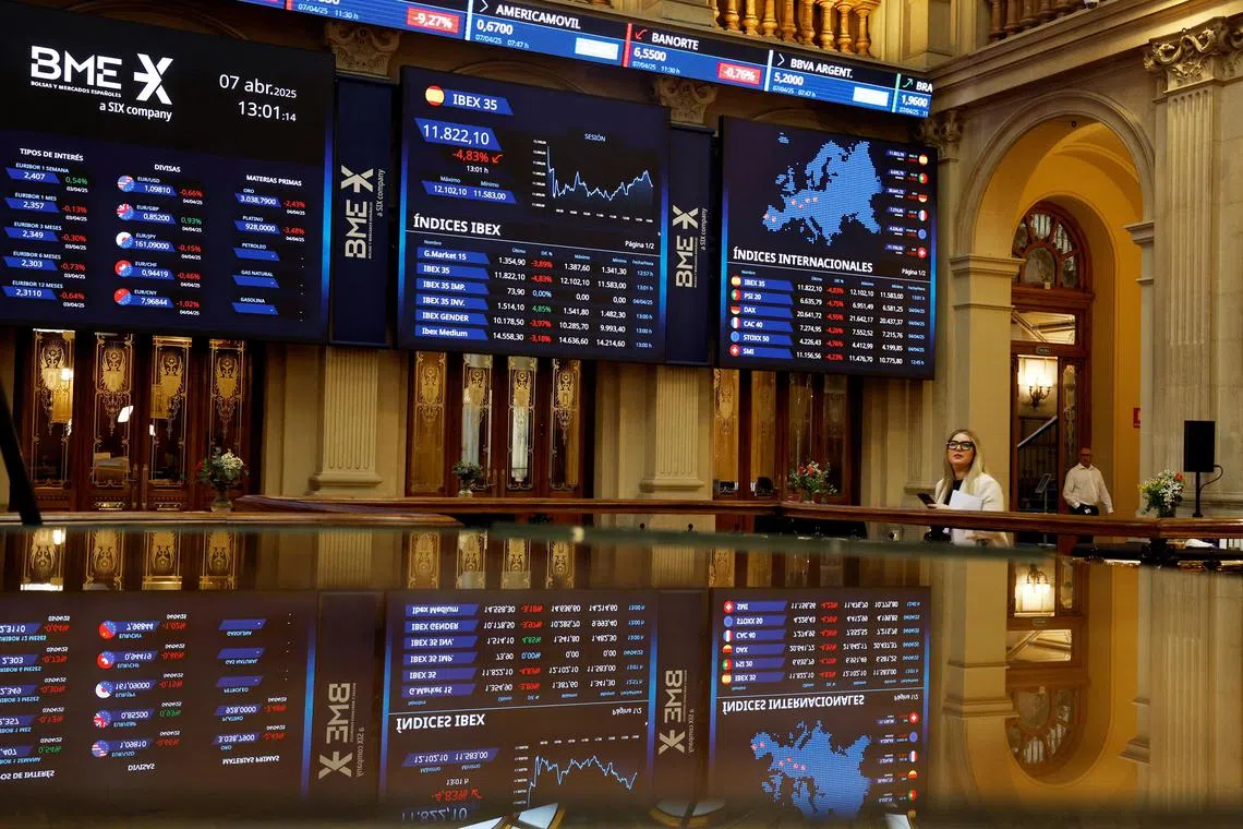 华尔街三大股指大跌标普500陷入熊市| 联合早报