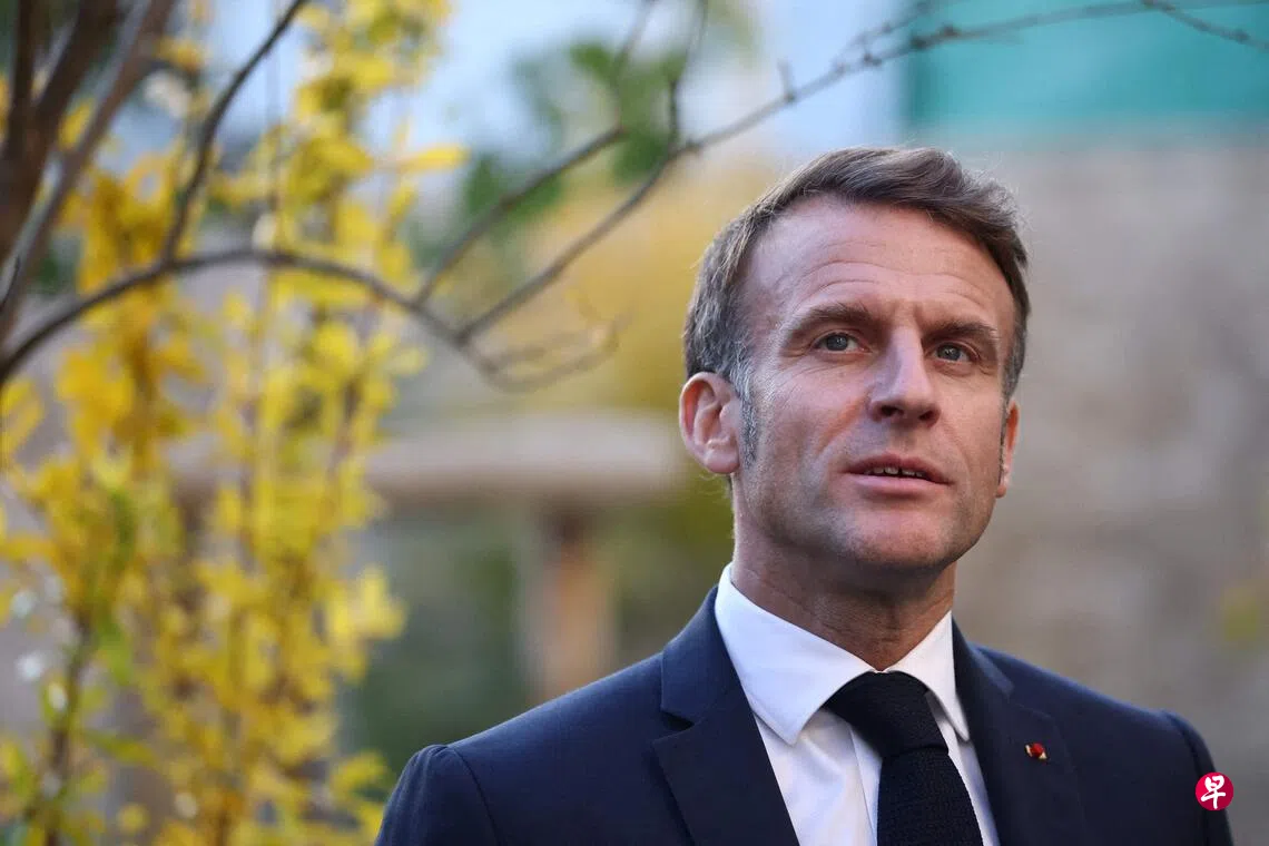 美媒：马克龙考虑邀请习近平明年出席G7 | 联合早报