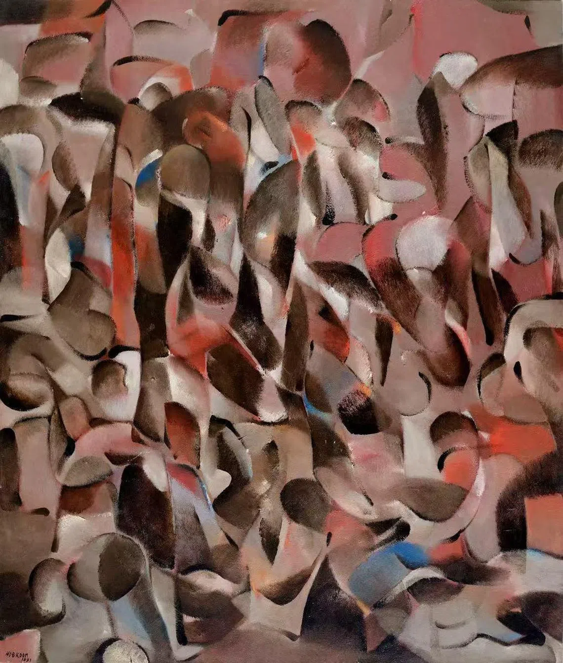 油画水墨竞生辉杨可均艺术回顾展| 联合早报