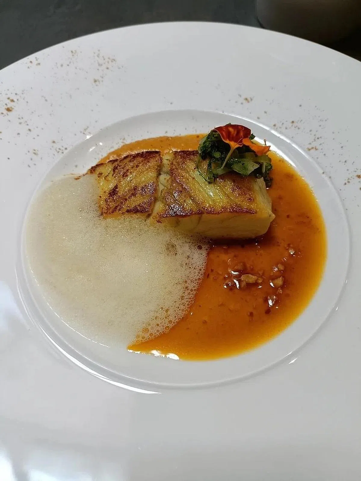 Nouri午餐套餐的菜肴结合不同饮食文化特色。（黄亿敏摄）