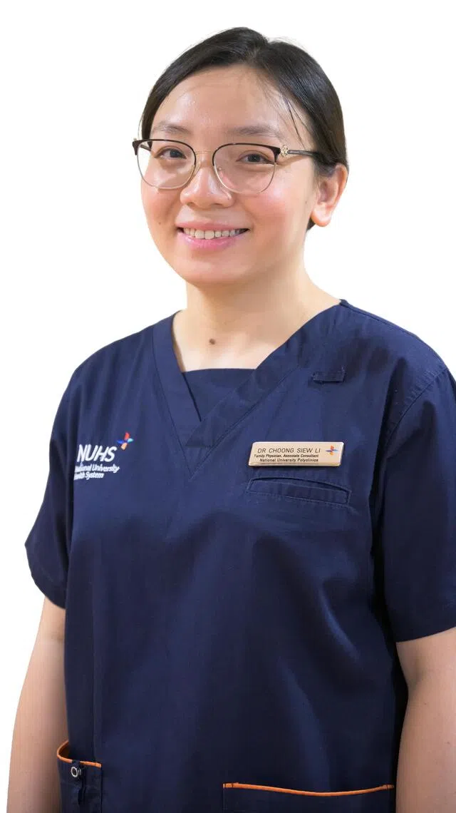 钟秀丽医生说，带状疱疹由水痘病毒所引起，潜伏于神经中，免疫力下降时可能复发。（受访者提供）