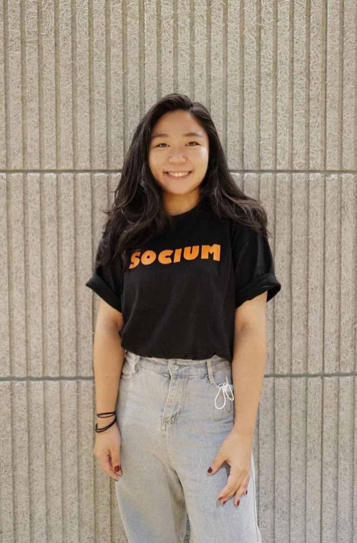 吴佳嘉自今年3月开始就在公关公司Socium实习。（受访者提供）