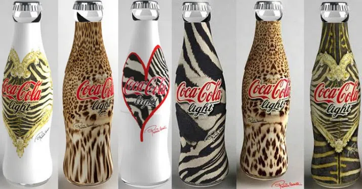 卡瓦利还曾设计低糖可乐瓶装。（互联网）