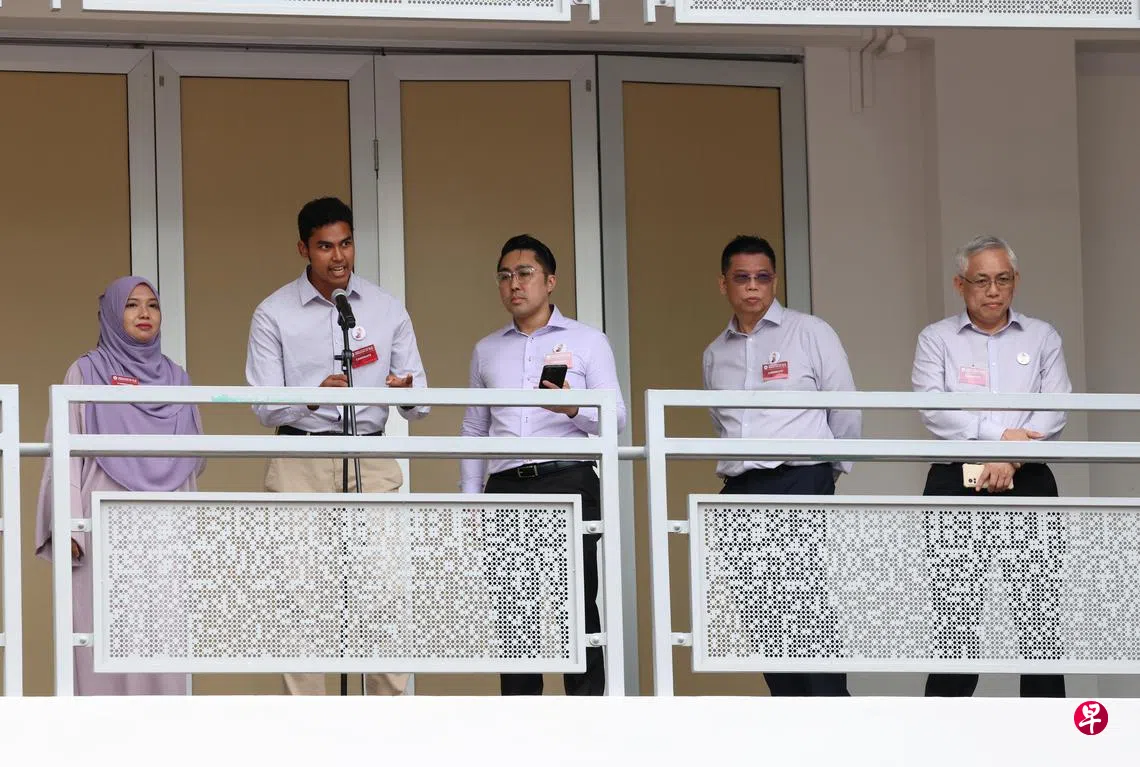 GE2025】淡滨尼爆四角战吴明盛矛头直指工人党| 联合早报