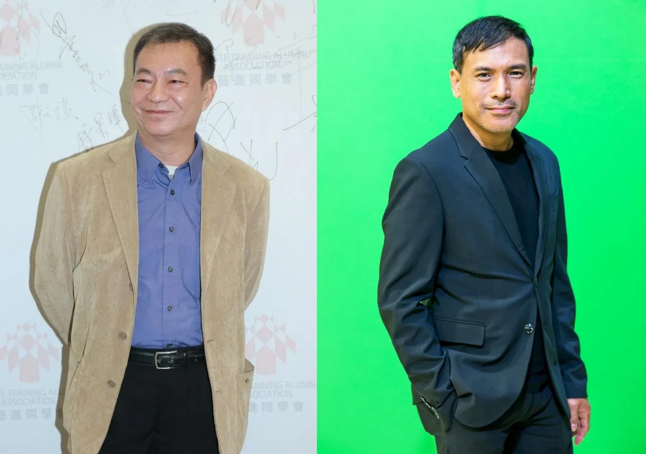 “阿灿”廖伟雄（左）和巫奇将参与《富贵逼人来》演出。（互联网、档案照）