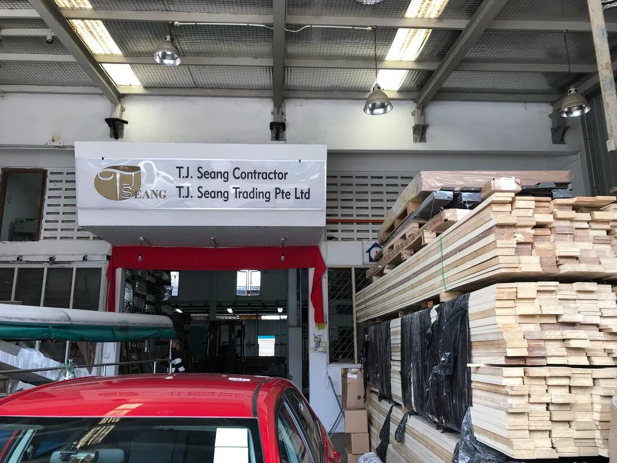 T.J. Seang集团位于惹兰申南的工厂。