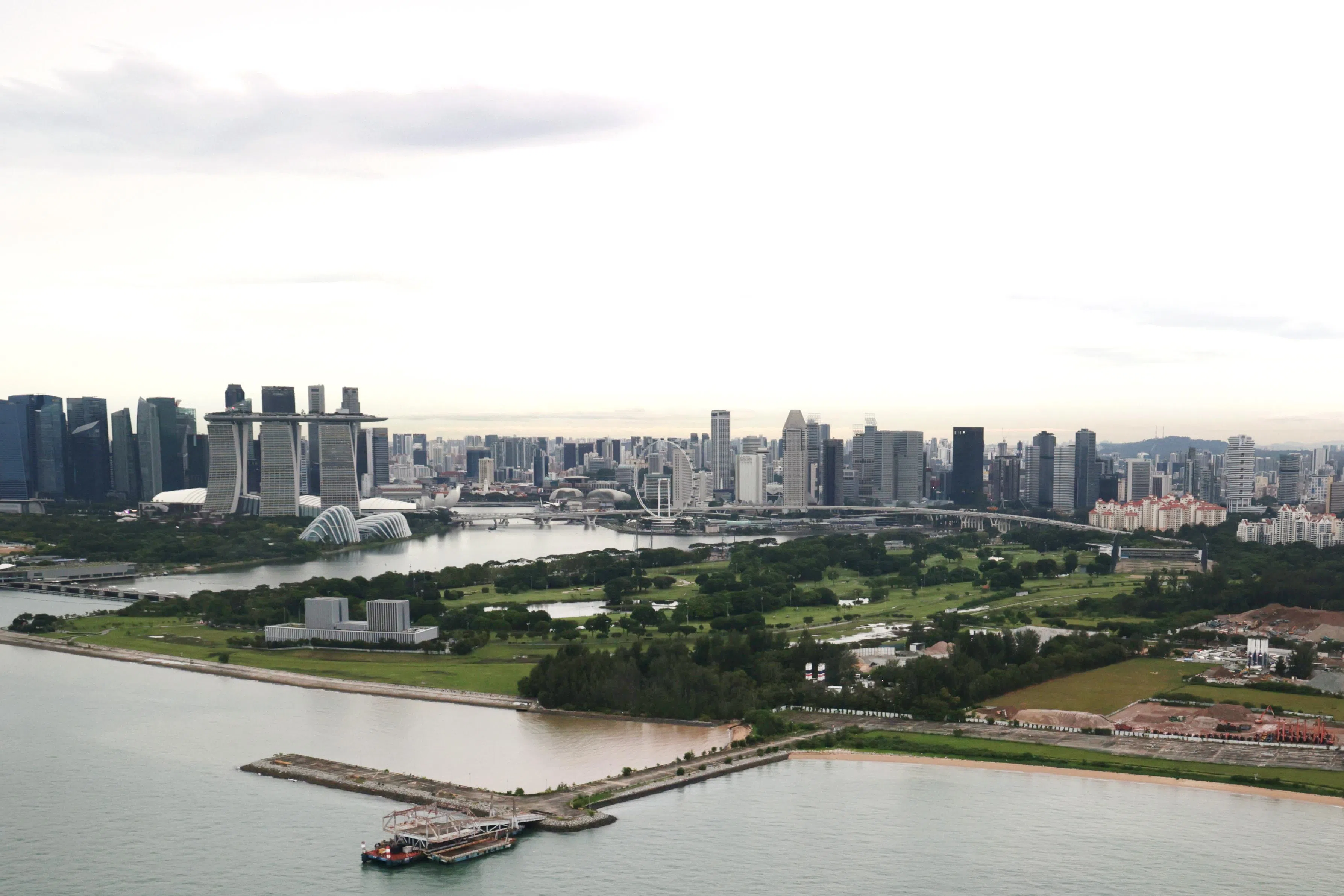 滨海湾高尔夫球场关闭，但职总俱乐部将继续通过My Golf Kaki计划，为公众提供实惠和容易参与的高尔夫运动。 （叶振忠摄）