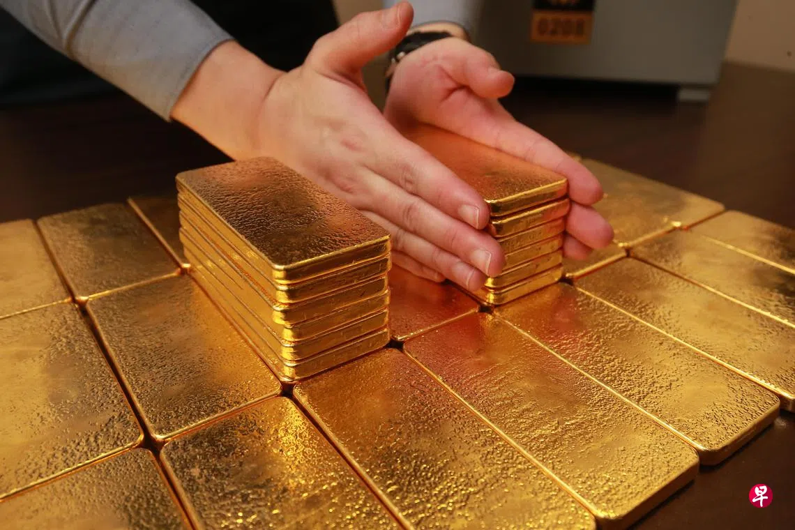 关税政策刺激市场避险需求高涨黄金价格持高| 联合早报