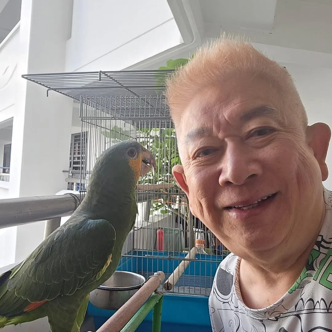 程旭辉白发人送黑发人，送走了二女婿Jaze。（取自程旭辉IG）