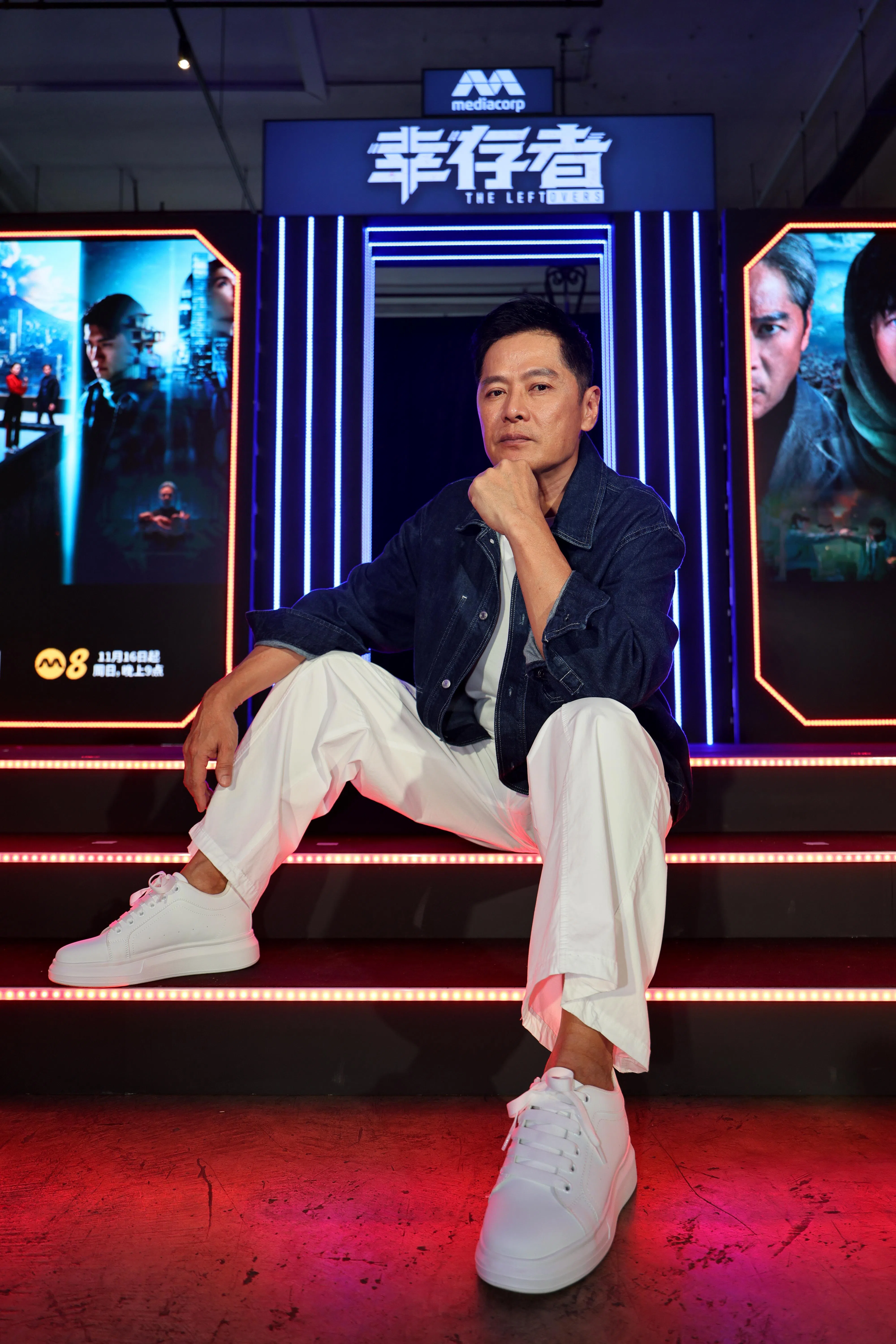 李南星在《幸存者》中的角色原本一心想救人，却剑走偏锋成了反派。（龙国雄摄）
