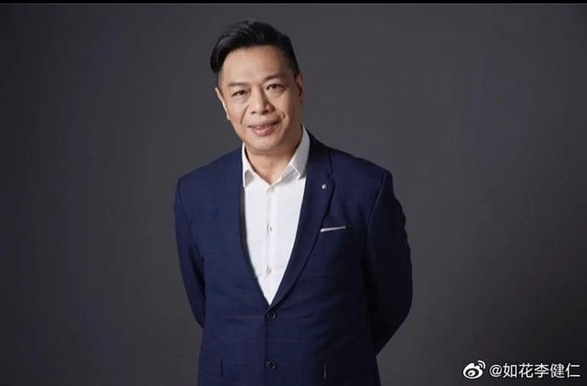 李健仁2019年中风后，一度生活无法自理，暴瘦近40公斤。（互联网）