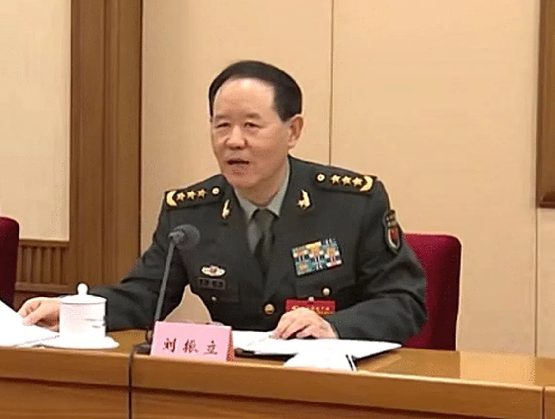 中共中央军委委员刘振立 任军委联合参谋部参谋长 | 联合早报
