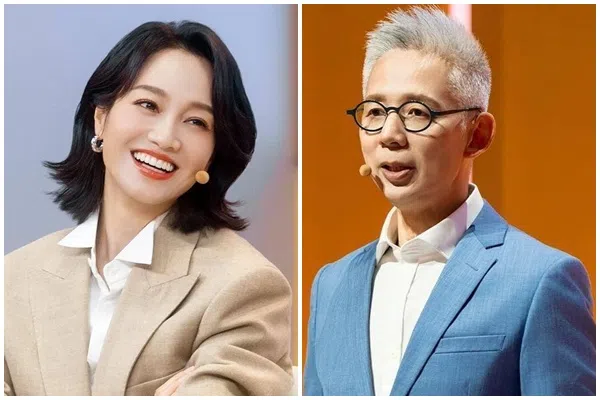 蒋昌建（右图）主持了12季的《最强大脑》；朱丹（左图）则是《最强大脑12》的新嘉宾。（互联网）