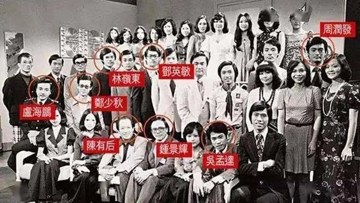 周润发和已故的吴孟达、林岭东是第3期训练班同学。（互联网）