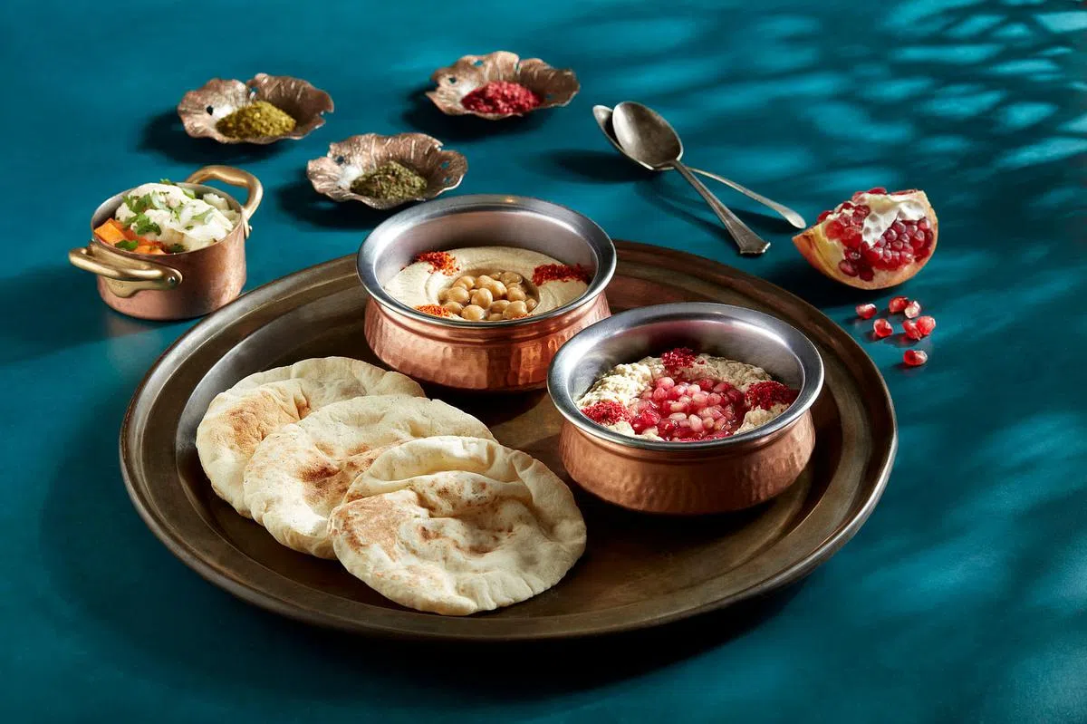 “Duo Dips”呈现茄子泥风味。