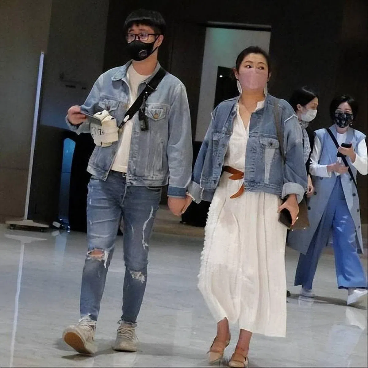 Selina去年5月大方认爱，与男友感情稳定。（互联网）