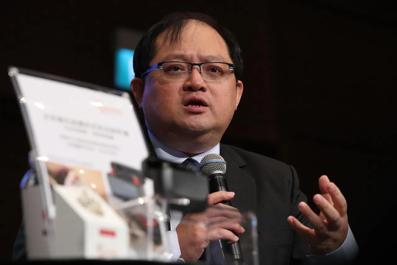 听力学家陈文海分享有关听力损失与失智症课题。（档案照片）