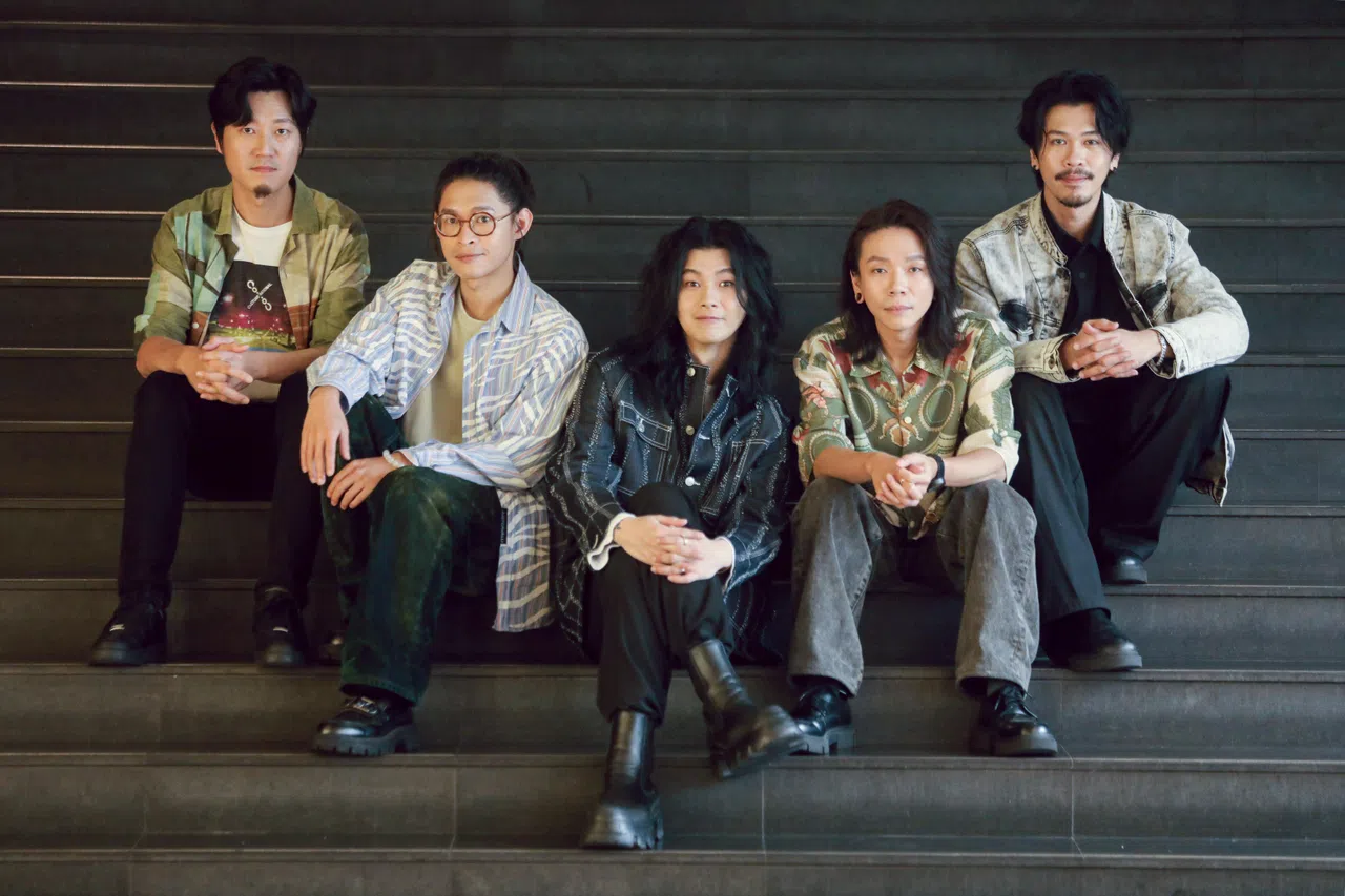 麋先生觉得彼此之间的幽默很重要。（刘欣怡摄）