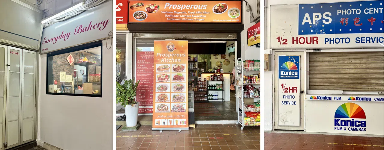 芽笼东中心的小店极具特色。（陈映蓁摄）