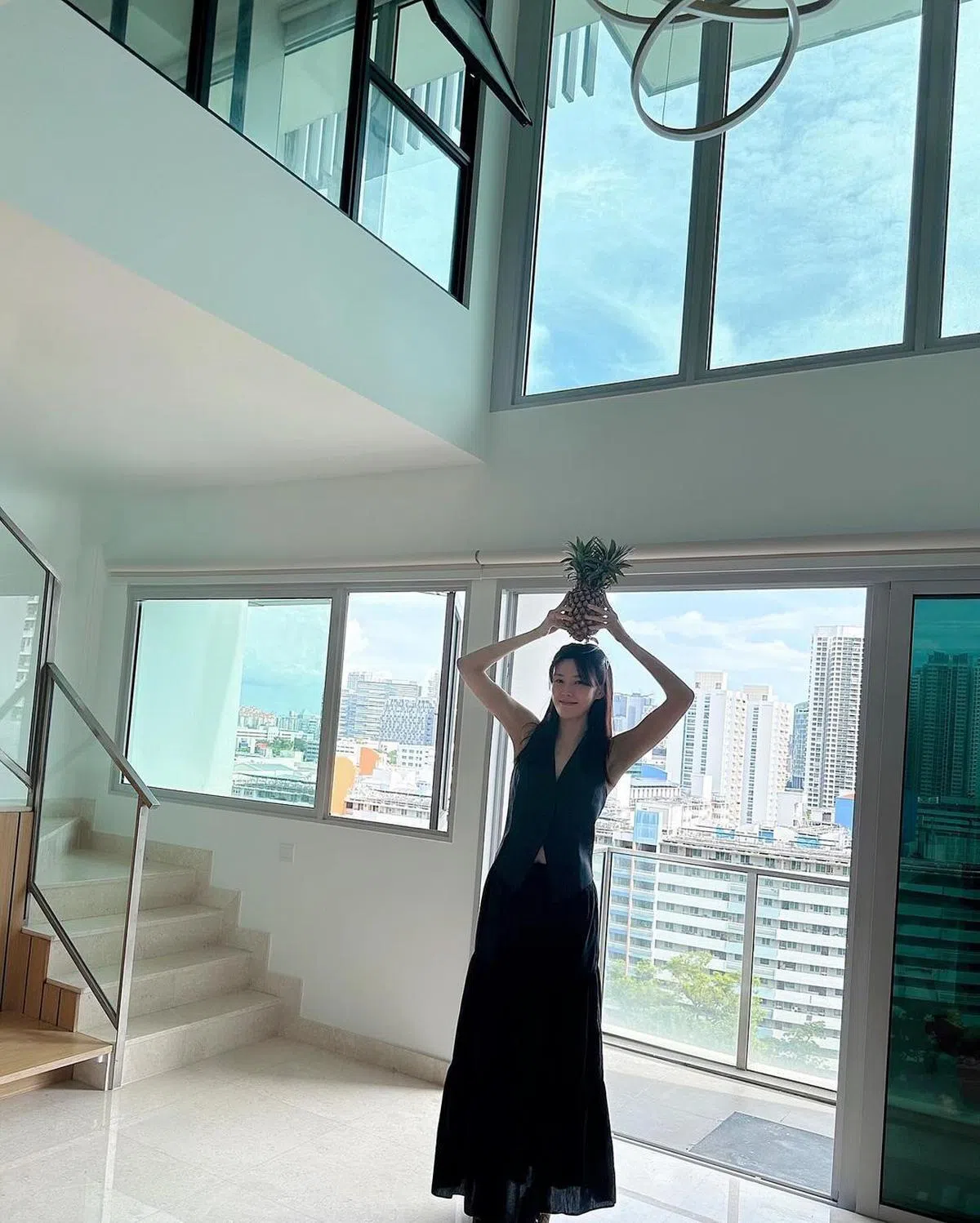 黄思恬希望“心水屋”是高楼、有落地窗和阳台。（取自黄思恬IG）