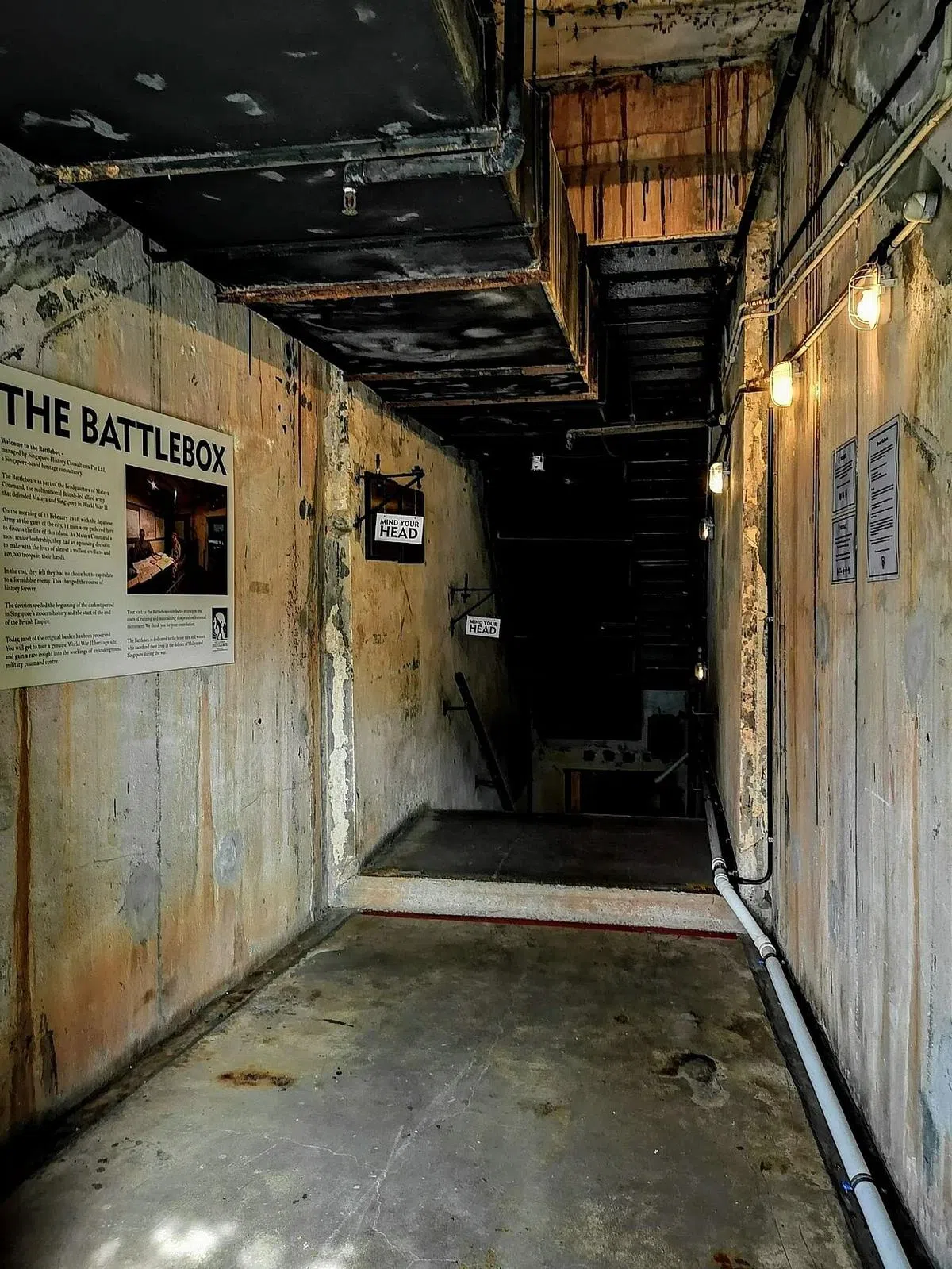 福康宁山上的地下指挥中心博物馆。（厂商提供照片）