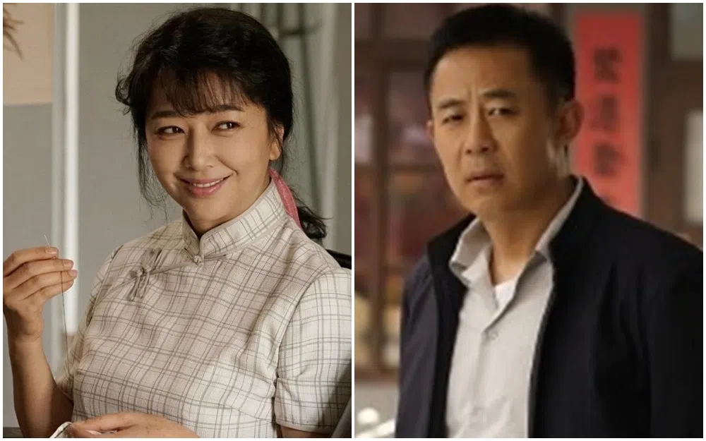 饰演邓丽君父母的江珊（左图）和侯勇（右图）演技精湛。（互联网）