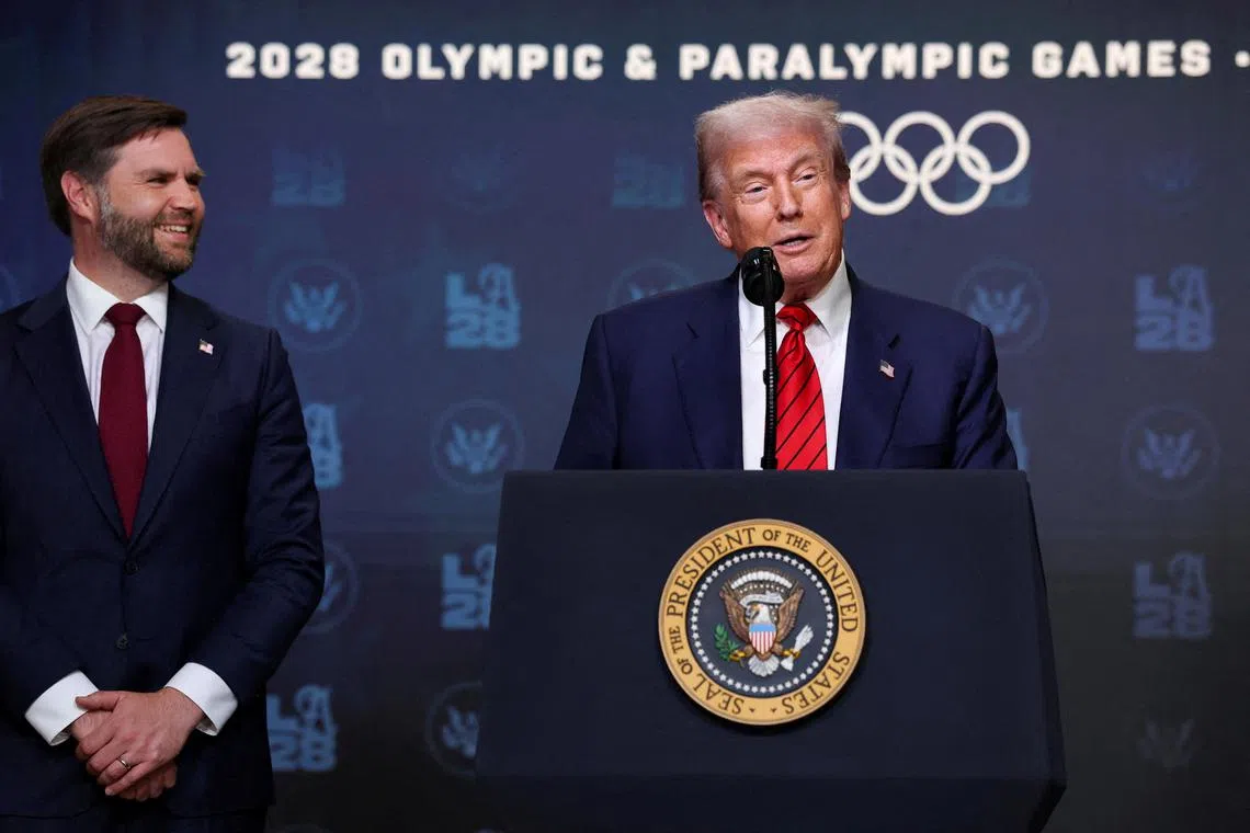 特朗普：万斯“最可能”成为共和党2028总统候选人| 联合早报