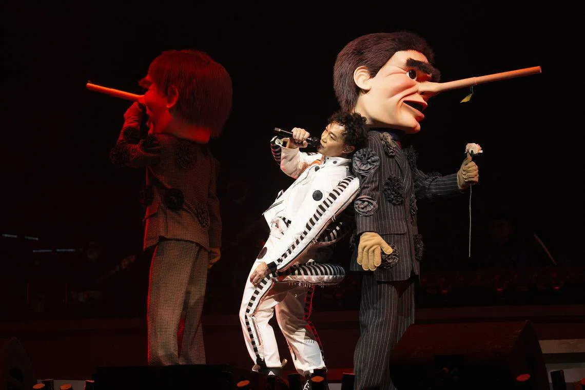 陈奕迅4月15及16日将在新加坡室内体育馆开唱。（Live Nation新加坡提供）