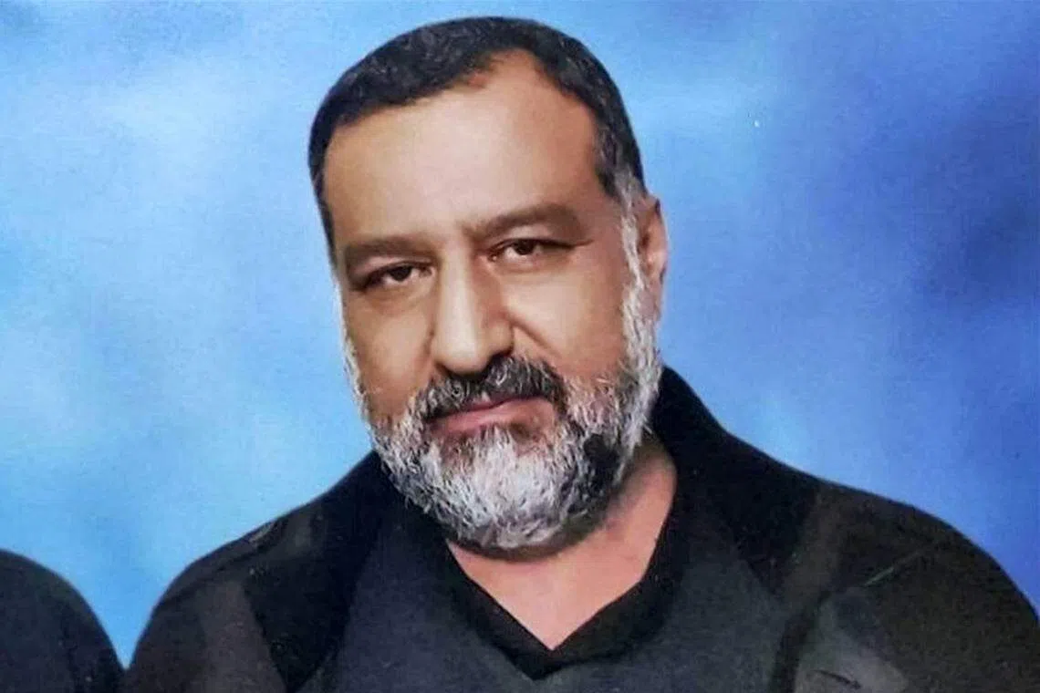 伊朗称，它的伊斯兰革命卫队驻叙利亚高级顾问穆萨维星期一死于以色列空袭。伊朗塔斯尼姆通讯社发出穆萨维的照片，拍摄日期和地点不明。（法新社）