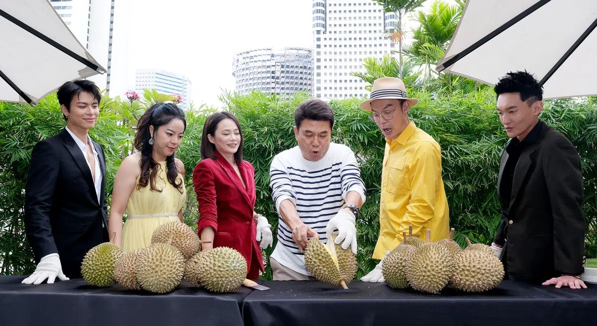 《猫山王中王》演员群。（曾坤顺摄）