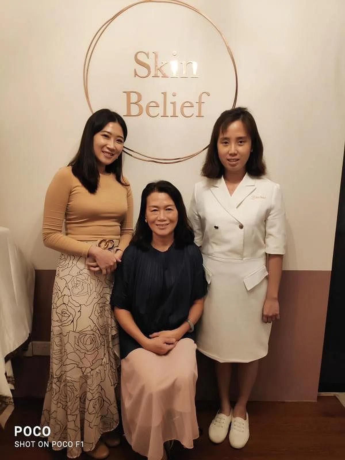 张瑞蓉说，她相信两个女儿会把Skin Belief推上高峰，为顾客解决更多皮肤问题，提高他们的信心。