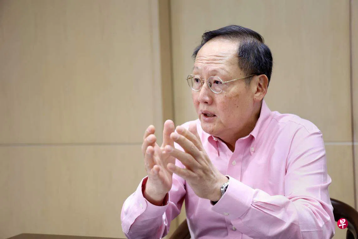 陈诗龙赴瑞士出席圣加伦研讨会| 联合早报