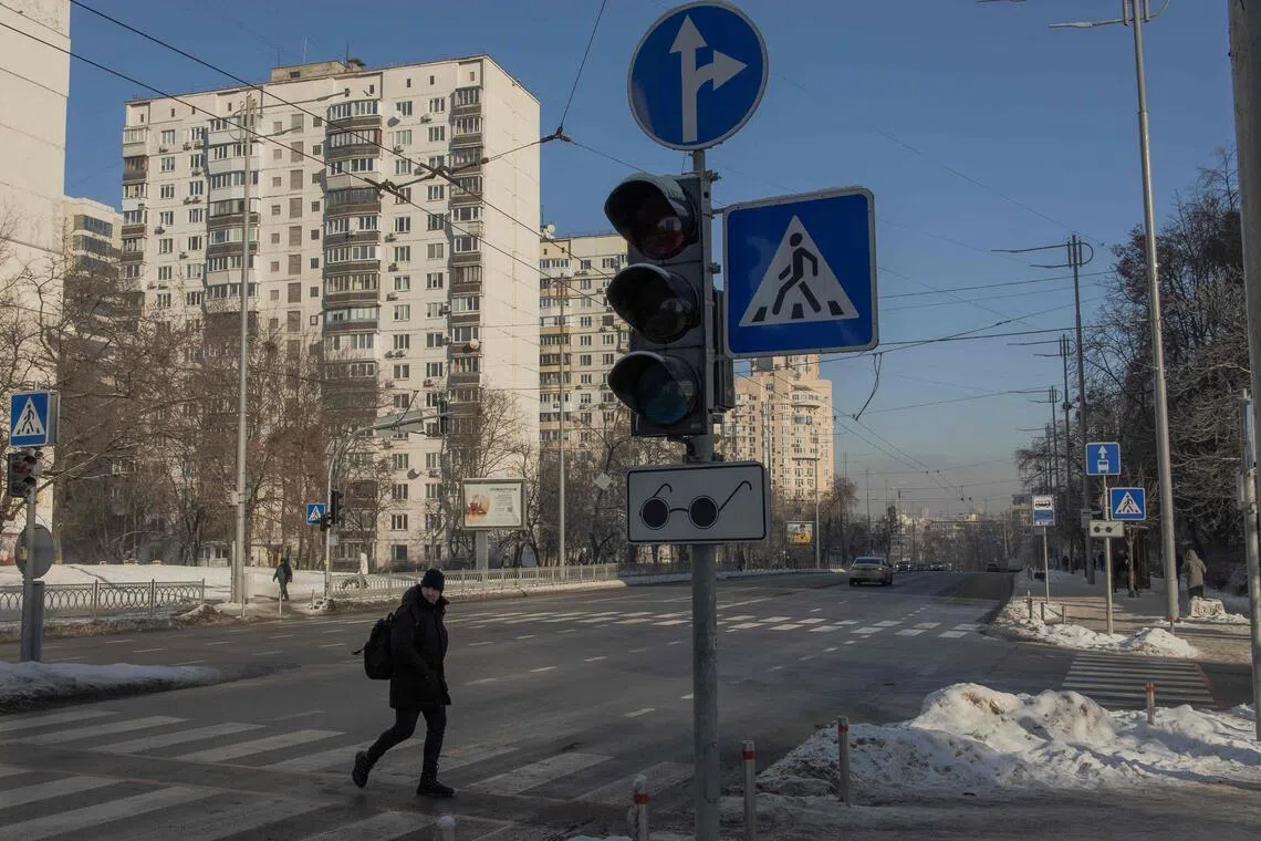 俄军空袭导致断电 基辅过半地区仍未恢复