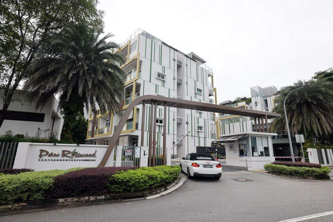 Parc Rosewood共有689个单位。虽然离地铁站有一段距离，但它在2012年初开盘后四个小时内，就卖了120个单位。（邝启聪摄）