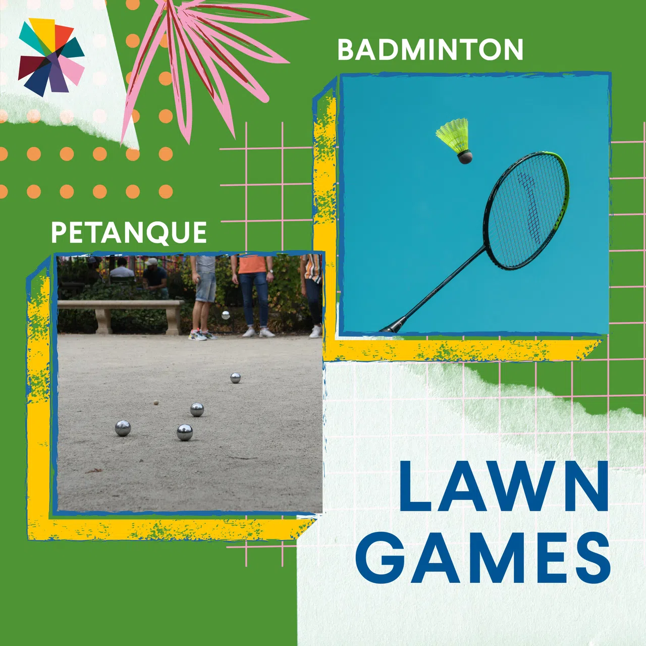 公众可在莱佛士坊公园玩法式滚球（Pétanque）和羽毛球。（莱佛士坊联盟提供）