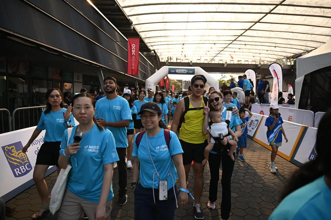 4200人为儿童义走筹逾85万元善款助儿童成长| 联合早报