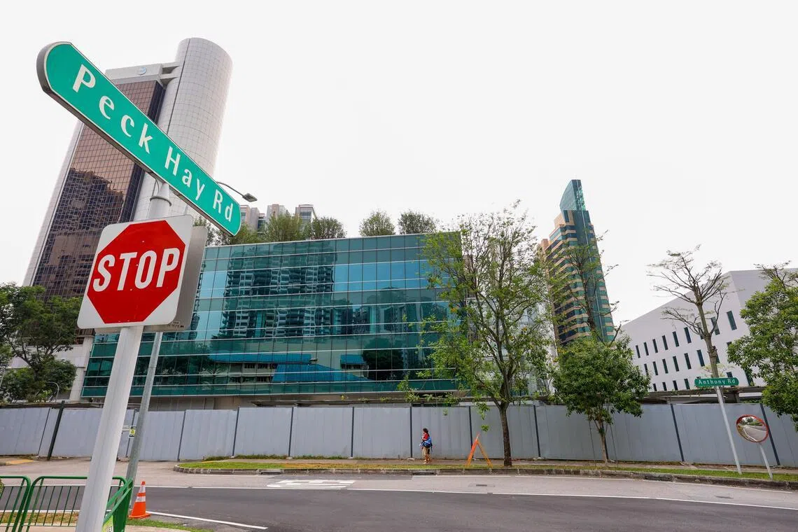 政府星期四（4月9日）推出碧霞路（Peck Hay Road）私宅地段供发展商竞标，预计可建约315个单位。（何家俊摄）