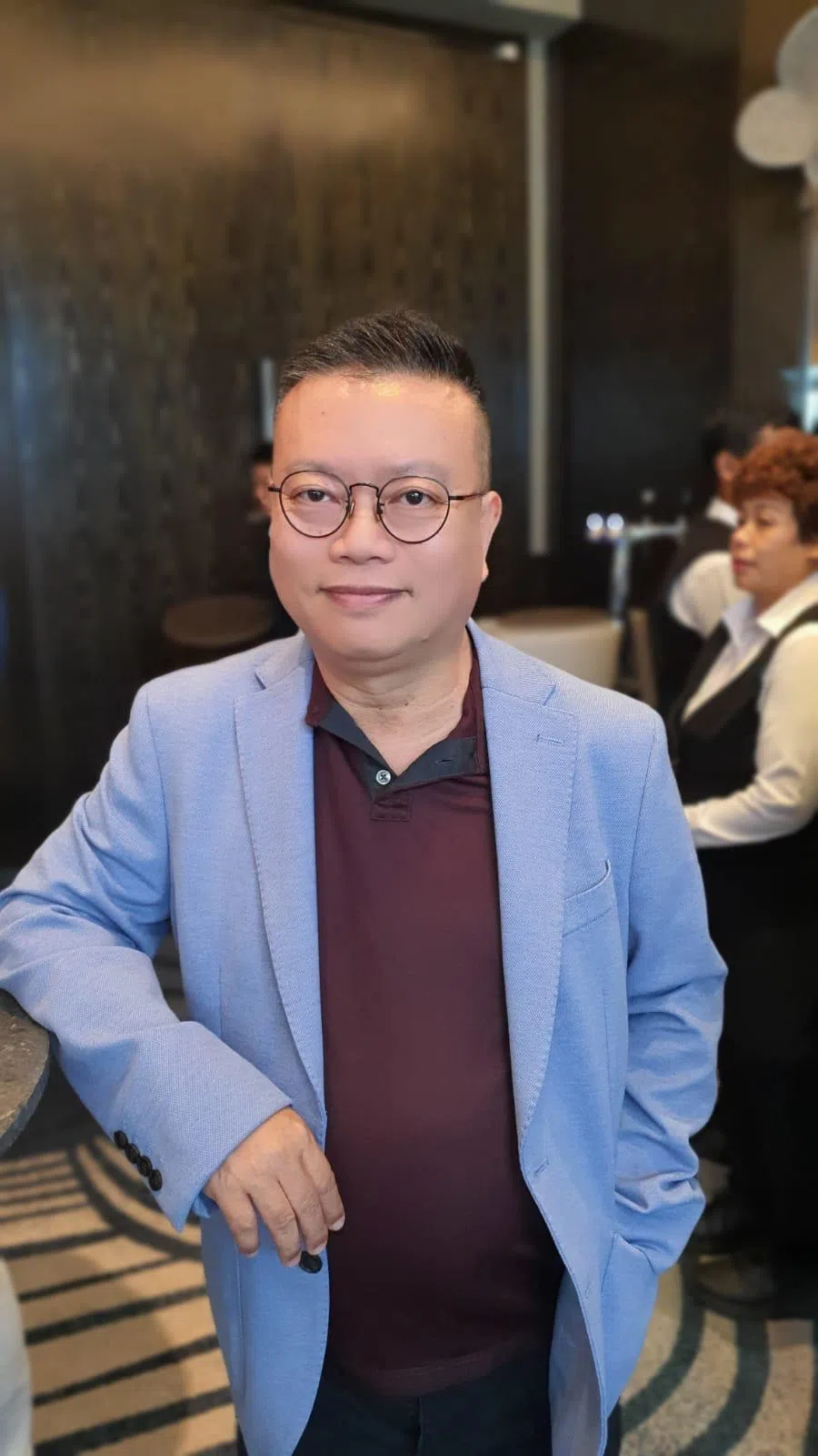 新加坡金牌编剧许声亮。