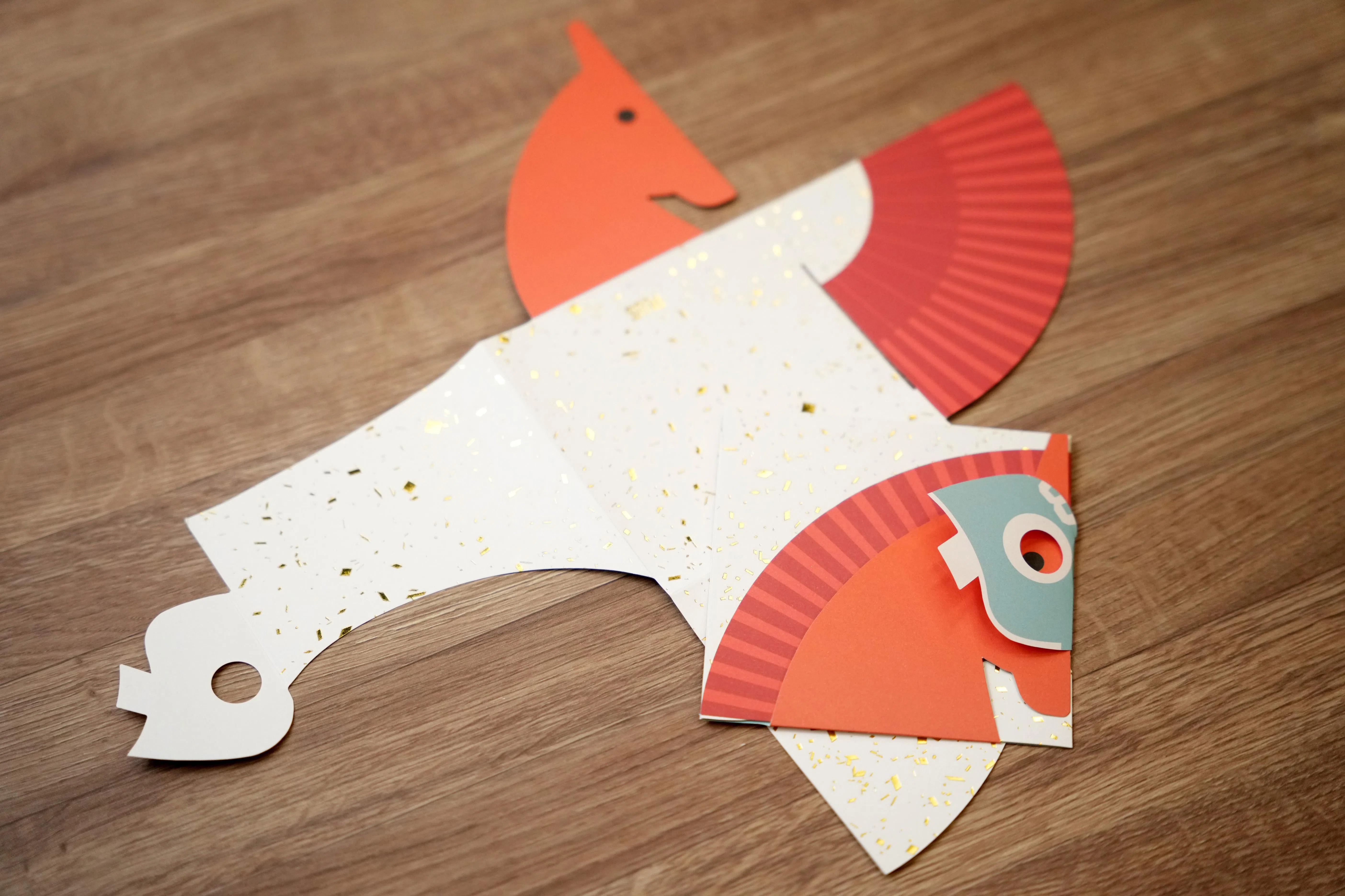 Plus Collaboratives的折纸风红包，创意十足。（谢智扬摄）