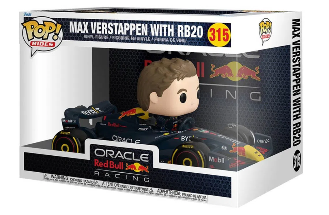 萌萌哒的Pop赛车手公仔。（取自amazon.sg）