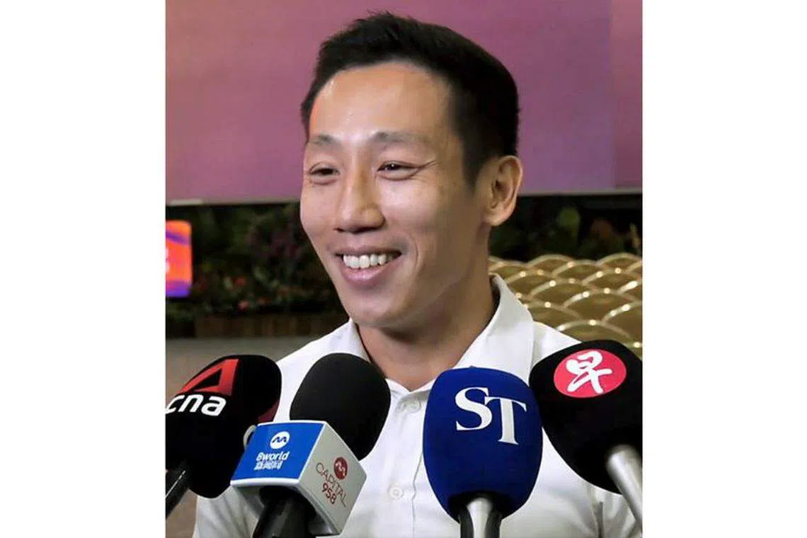 裕廊集选区议员谢曜全。（视频截图／游万贵摄）