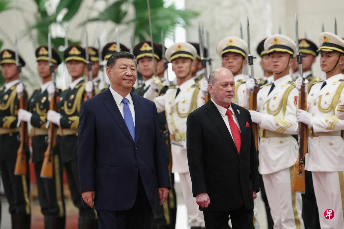 马国元首会习近平展现榴梿外交| 联合早报