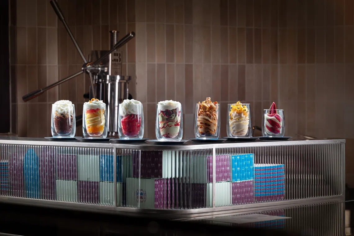甜点屋Sundae Royale有多种雪糕口味。（餐馆提供）