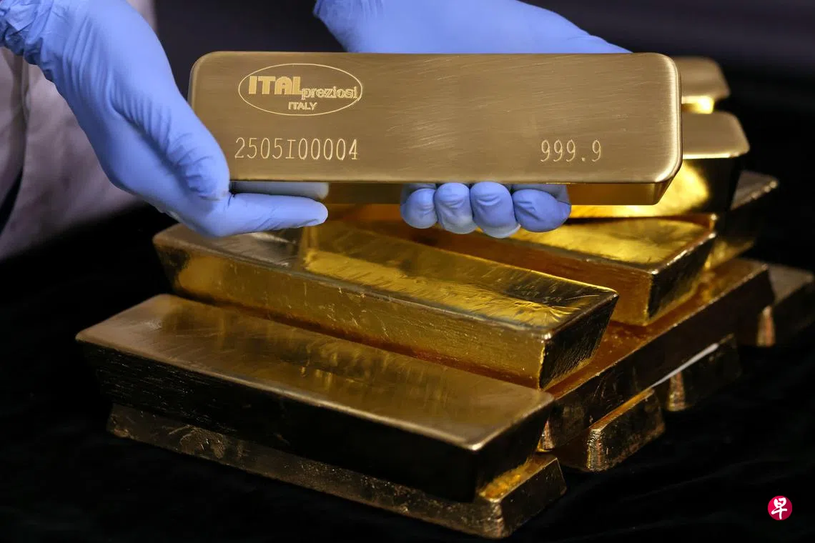 金价初现疲软短期或进入震荡整理阶段| 联合早报