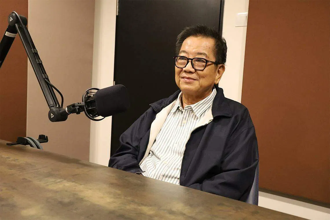 《还是硬道理吗？》第十集的嘉宾是《联合早报》前总编辑林任君。（王雯镱摄）