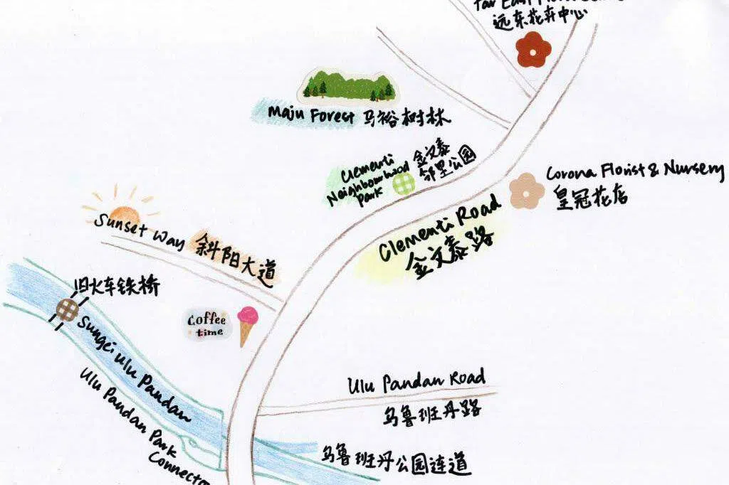 花草 咖啡 面包香  斜阳道上问斜阳  