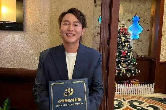 赖宇涵受委为第二届亚洲艺术电影节的“新加坡文化传播大使”。（当按照）